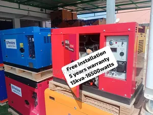 Consistent Performance 15kva Silent Diesel Generator