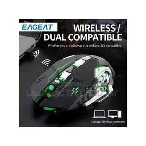 Bluetooth 2.4ghz -Speed Wireless Rechargeable Game Mouse