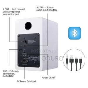 Good Sound Quality Active Bluetooth 5.0 Bookshelf Speakers
