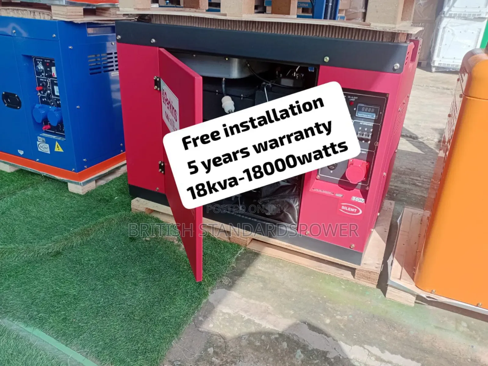 Copper Wound Engine 18kva Silent Perkins Diesel Generator