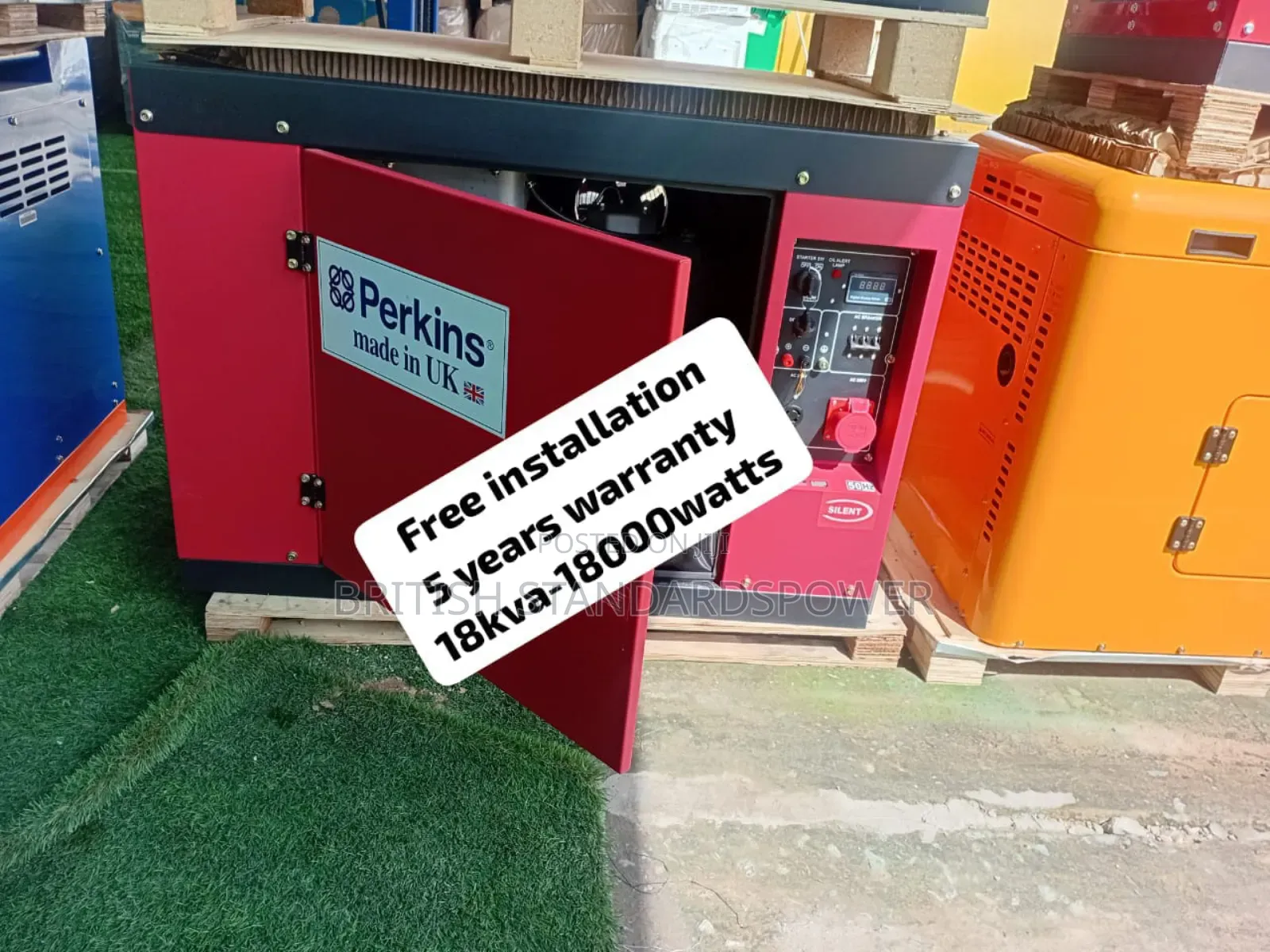 Pure Copper Motor 18kva Silent Diesel Generator