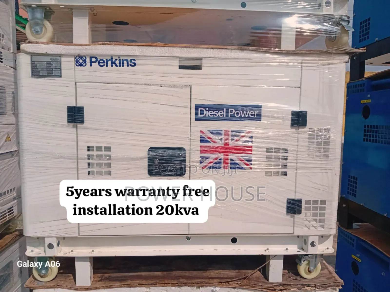 Magnified Elite Tap 20kva Diesel Generator Perkins 20kva