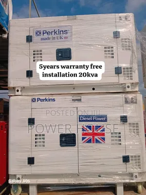 Magnified Ember 20kva Perkins Diesel Generator 20kva