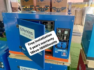 Trying Sine Wave Power 18kva Silent Diesel Generator