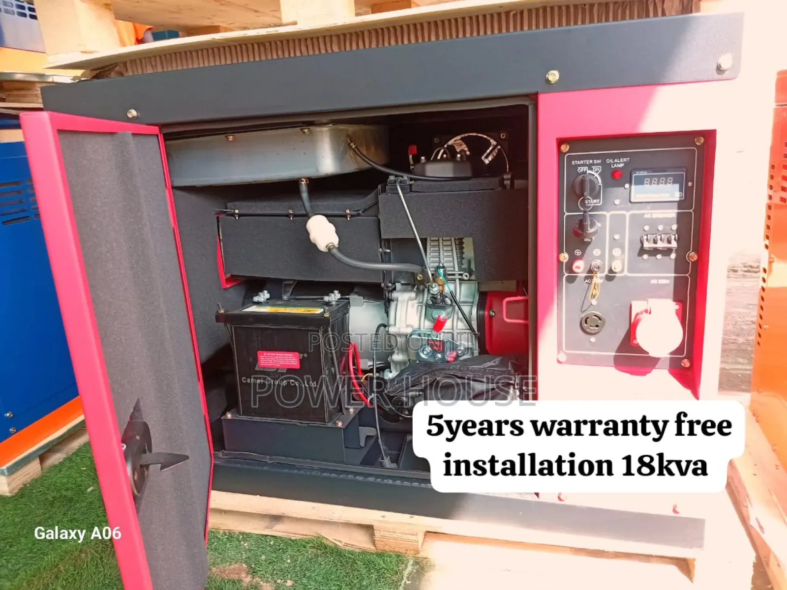 Magnified Prestige 18kva Diesel Generator 18kva Perkins18kva