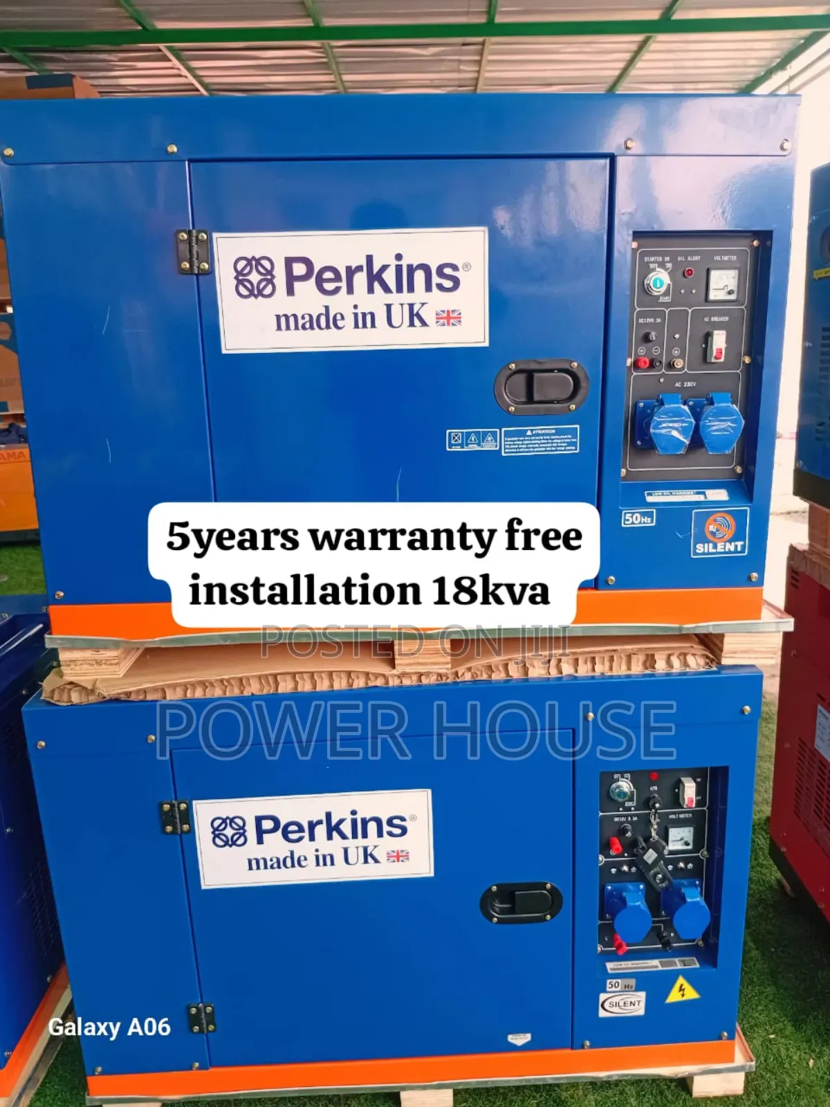 Magnified Hyper Base 18kva Perkins Diesel Generator 18kva
