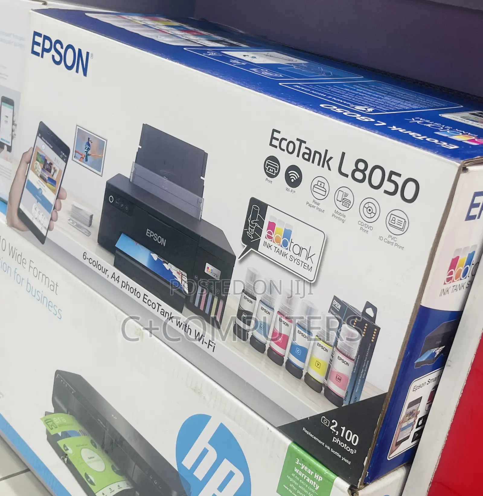 Epson Ecotank L8050 Wi-Fi Ink Tank Printer