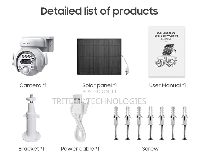Hikview 4g 12x Zoom Dual Lens Solar Battery PTZ Camera Ubox