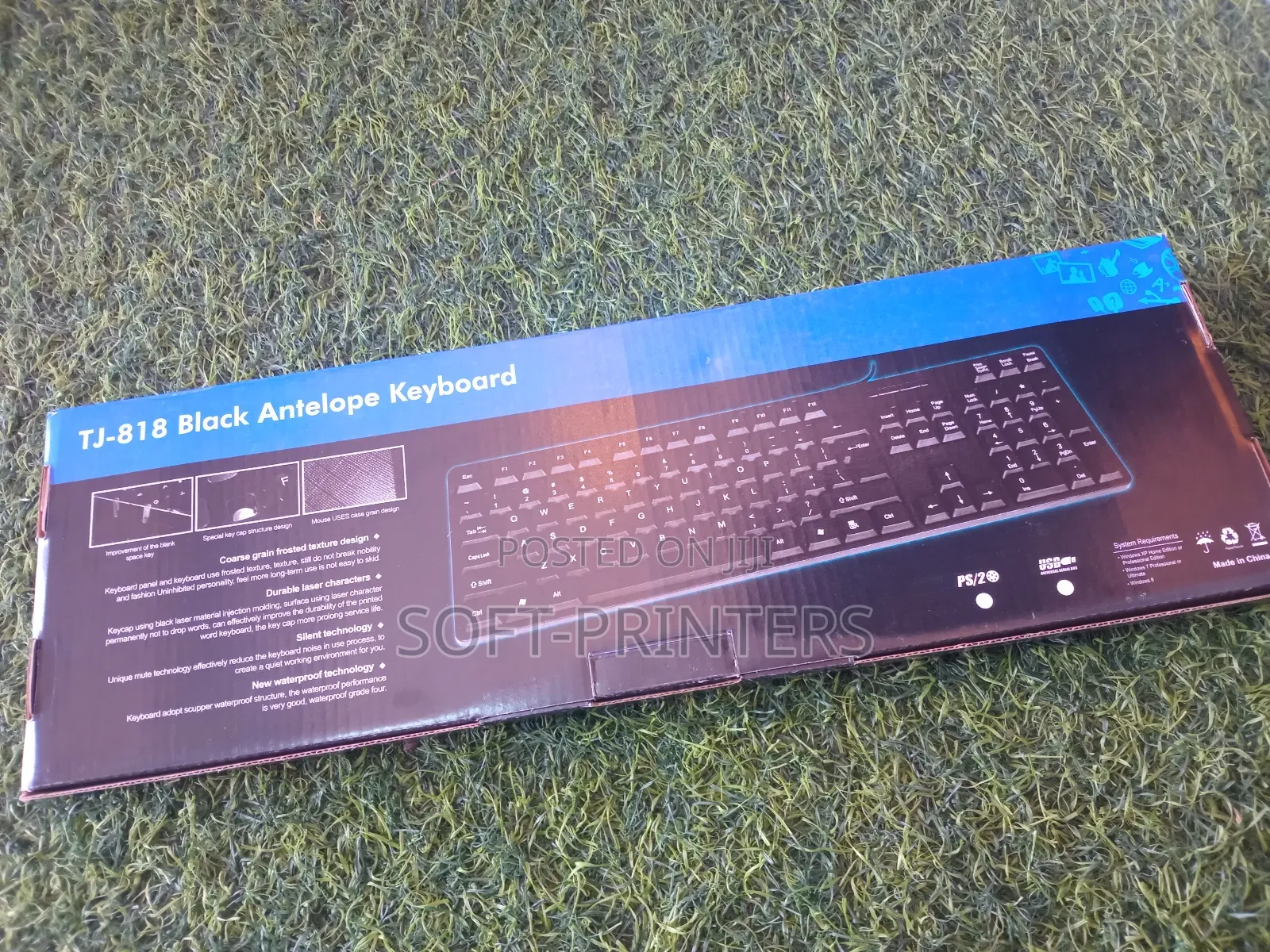Keyboard Þj-818 Black Antolope