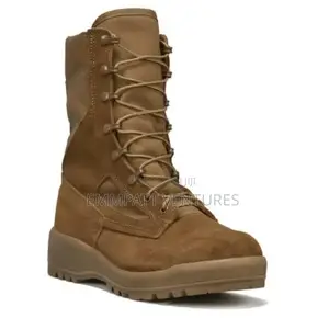 Military Service Boots Brown
