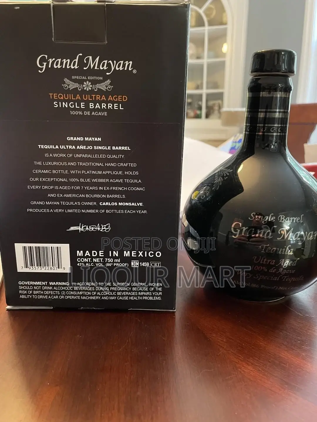 Grand Mayan Single Barrel Ultra Aged Tequila,750ml