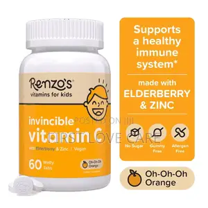 Renzo’S Vitamins for Kids Invincible Vitamin C for Kids With Acelora