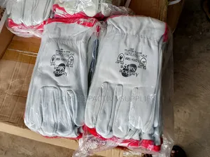Heavy Duty Leather Gloves / Rigger Gloves (Pure Leather)