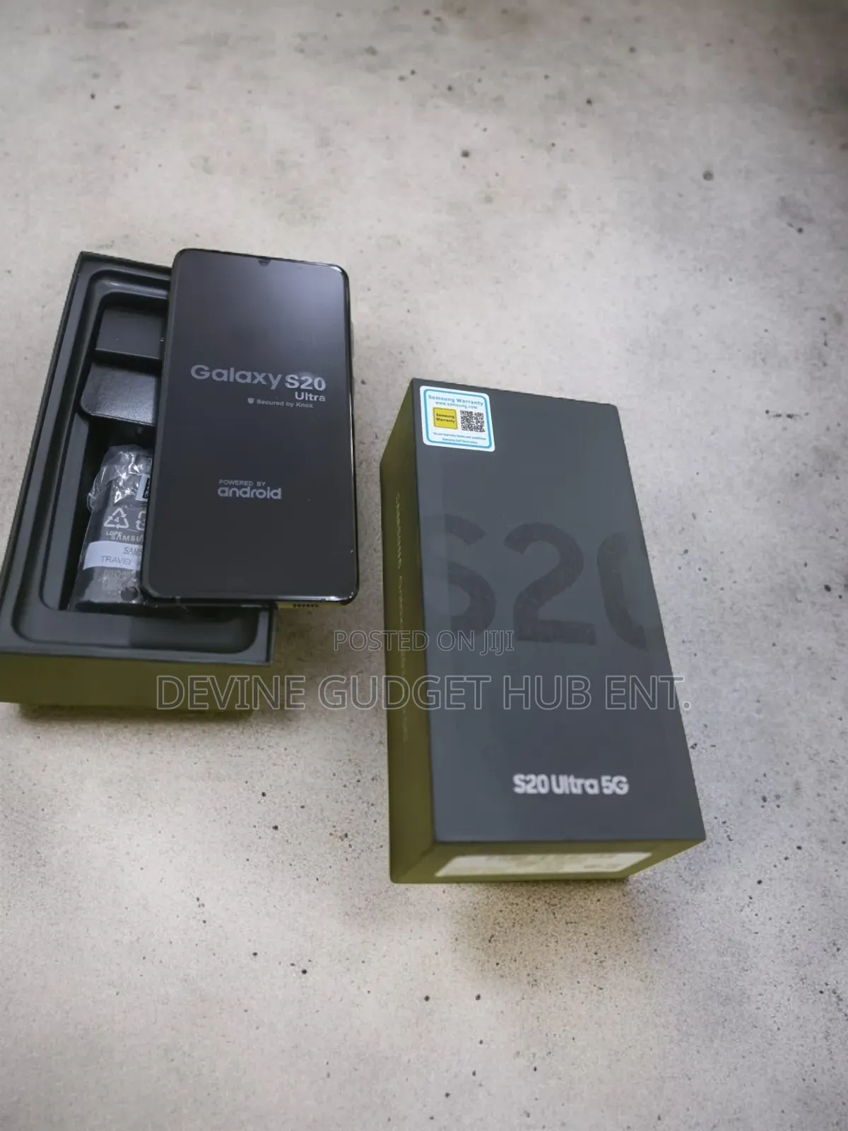 New Samsung Galaxy S20 Ultra 5G 128 GB Gold
