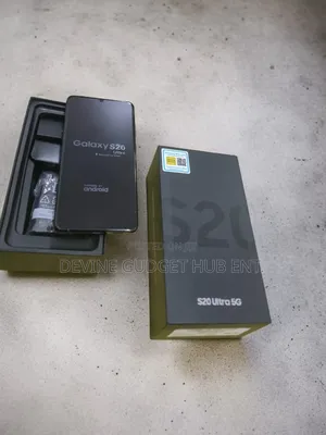 New Samsung Galaxy S20 Ultra 5G 128 GB Gold