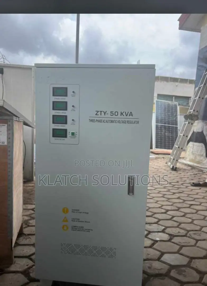 50kva Zty Stabilizer, Avr 3 Phase