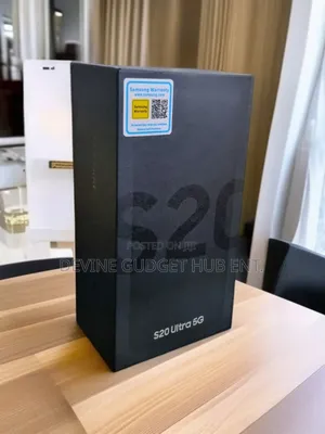 New Samsung Galaxy S20 Ultra 5G 128 GB Silver