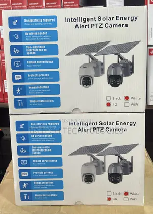 Hikview 3mp 4g Solar PTZ Camera Q5pro