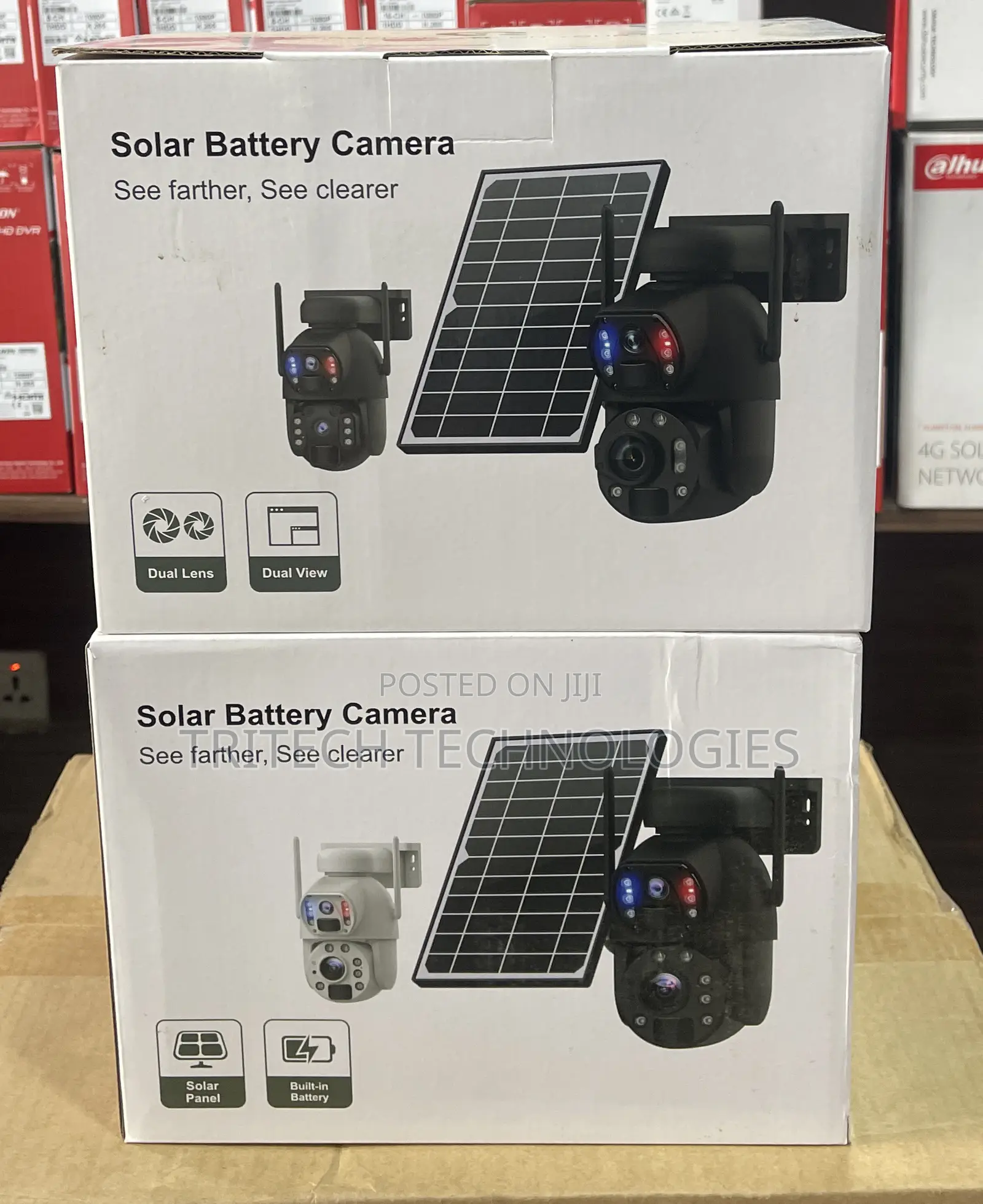 Hikview 4g 6mp 36x Dual Lens Solar PTZ Canera St-698