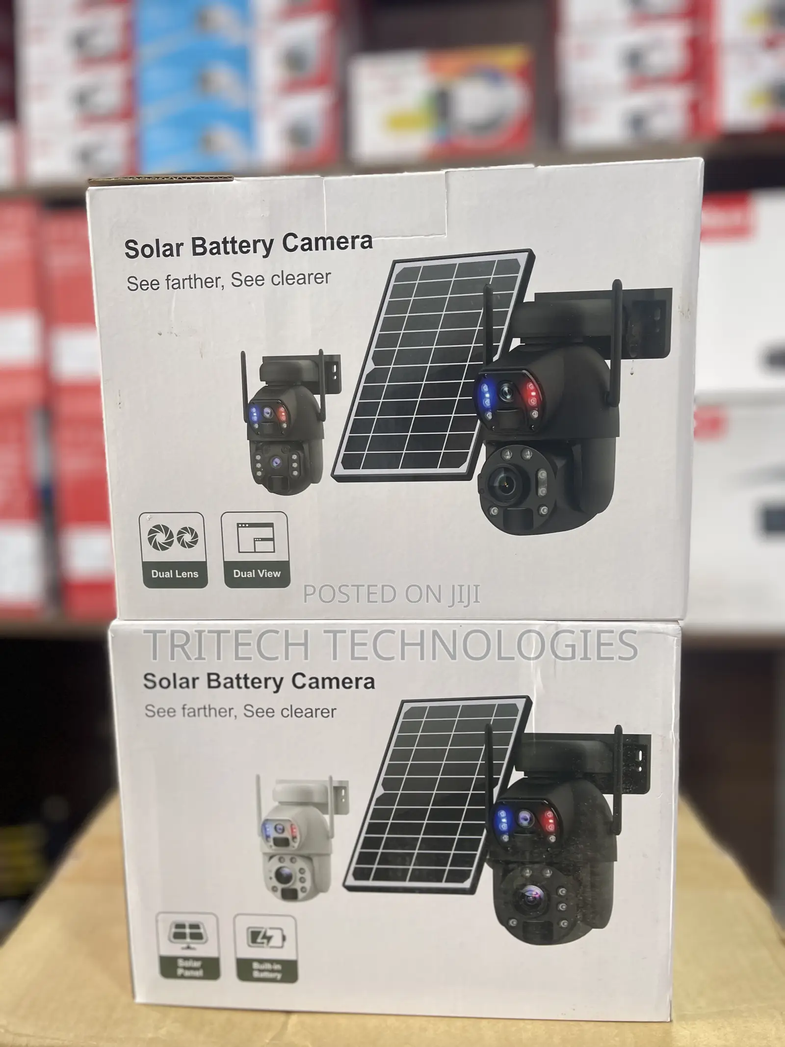 Hikview 4g 6mp 36x Dual Lens Solar PTZ Canera St-698