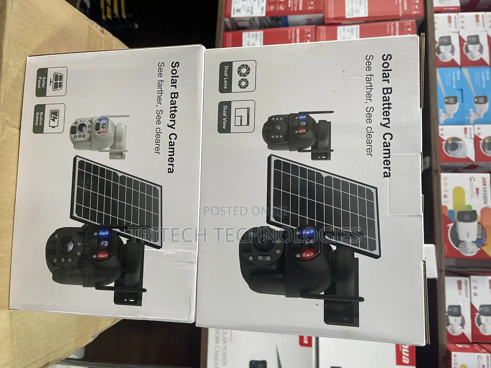Hikview 4g 6mp 36x Dual Lens Solar PTZ Canera St-698