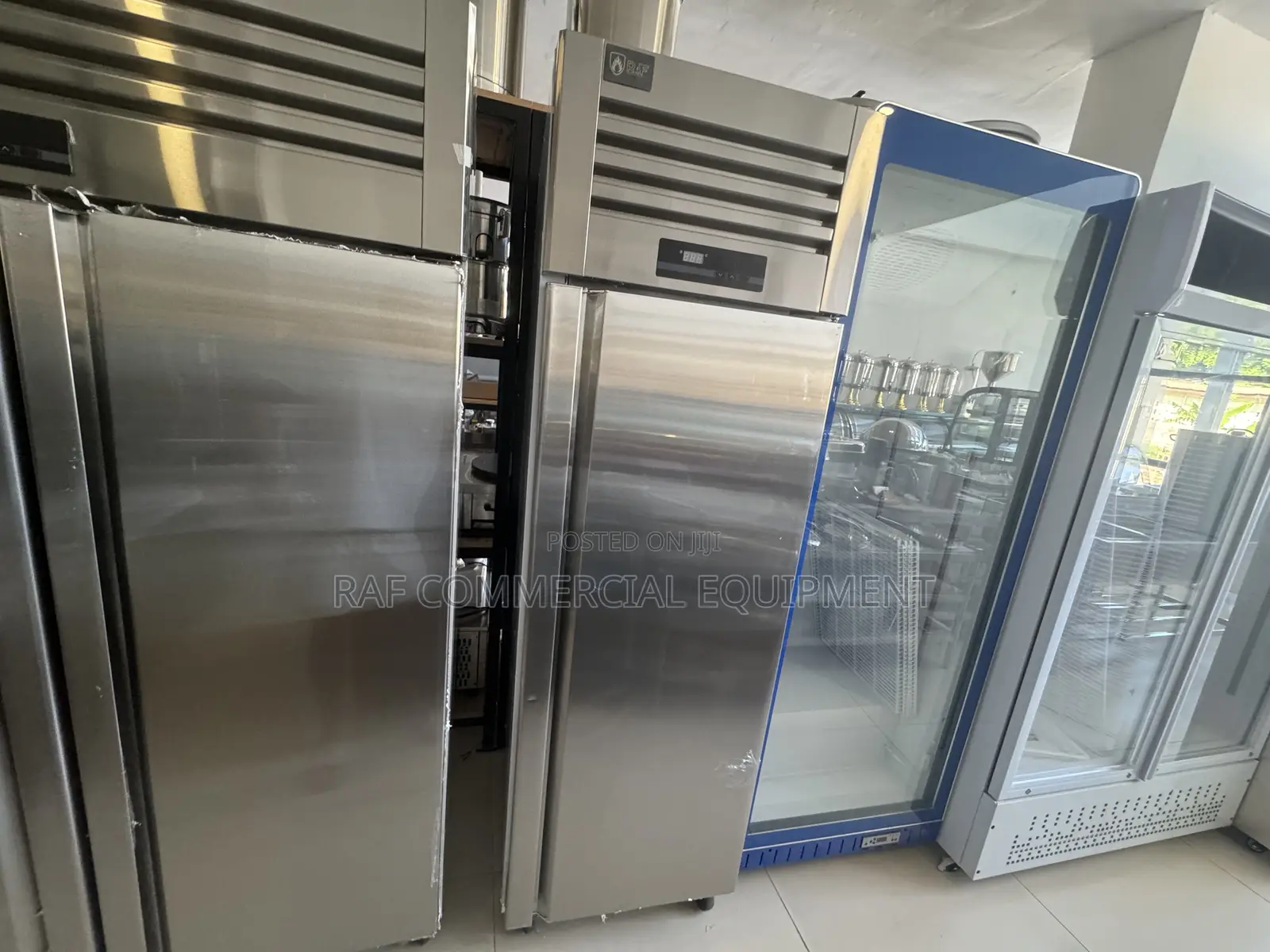 Single Door Stainless Steel Freezer