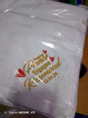 Personalise Towel Embroidery