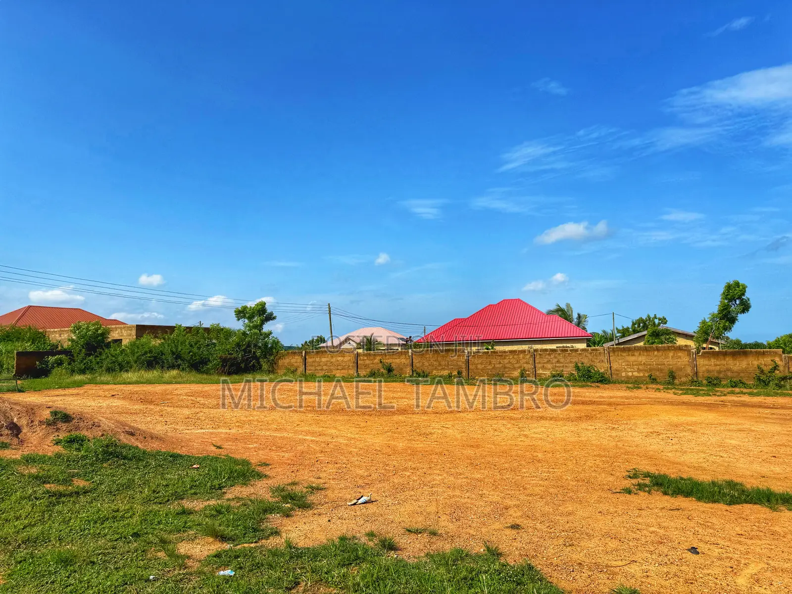 4 Plots of Walled Land for Sale at Gprtu Last Stop.