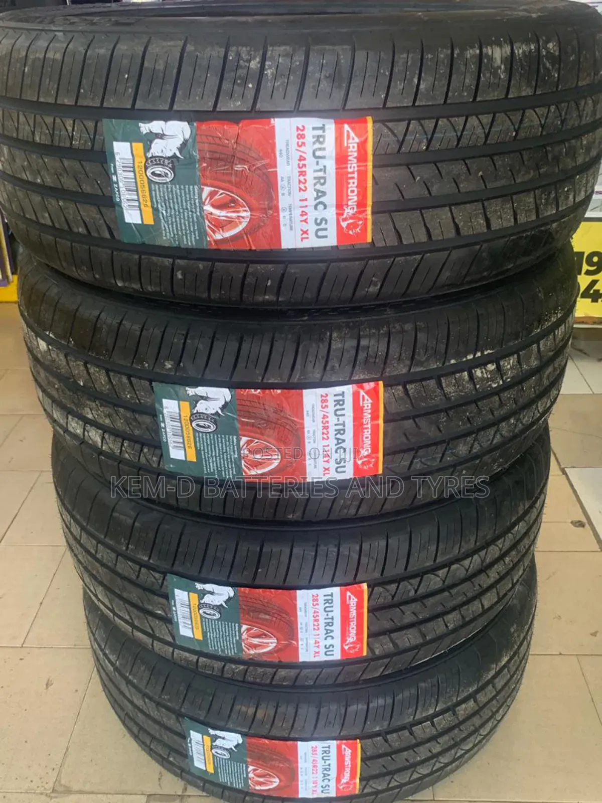 285/45r22 Armstrong Tyres + Free Delivery
