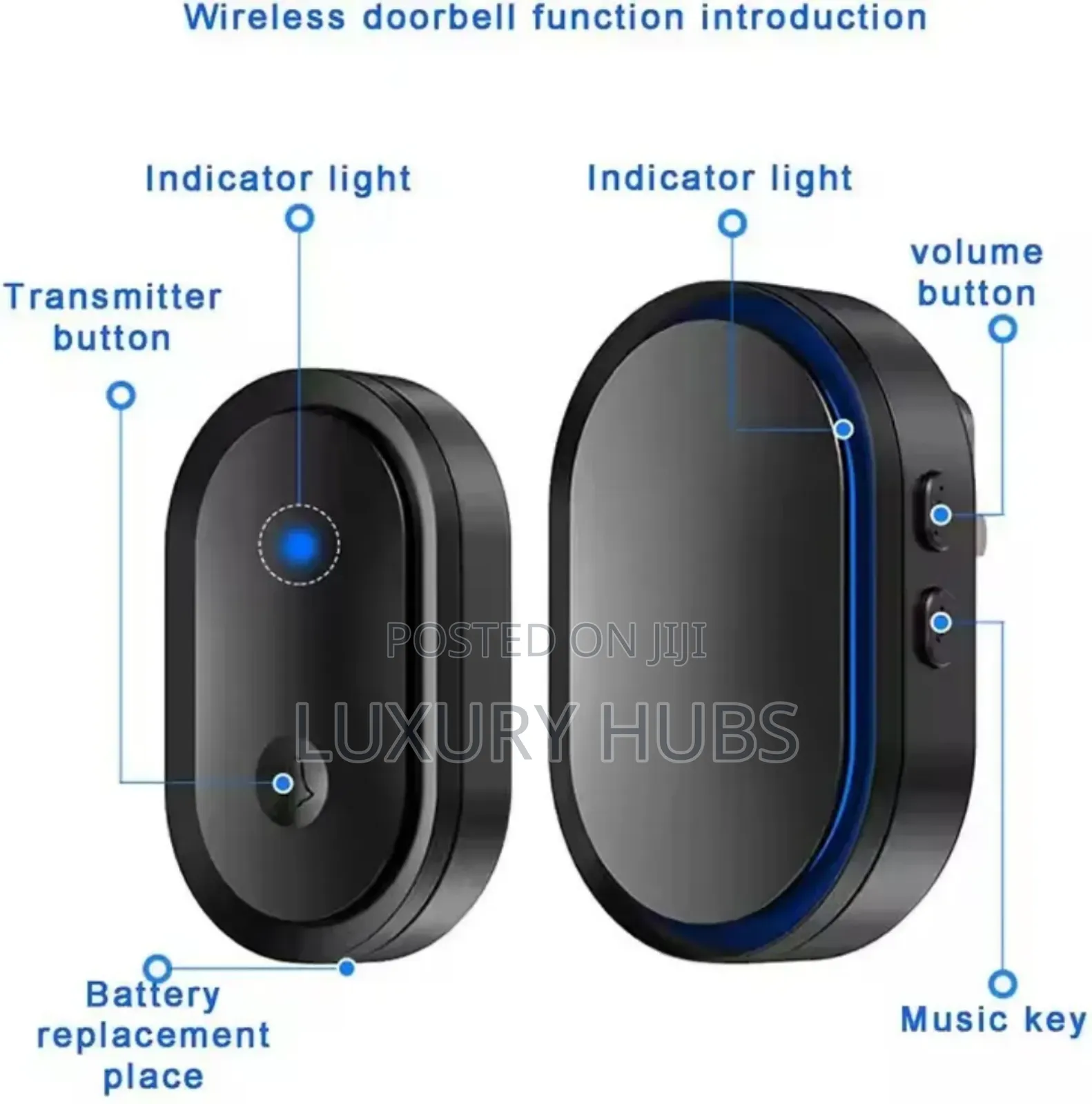 300m Wireless Office/Hotel Doorbell
