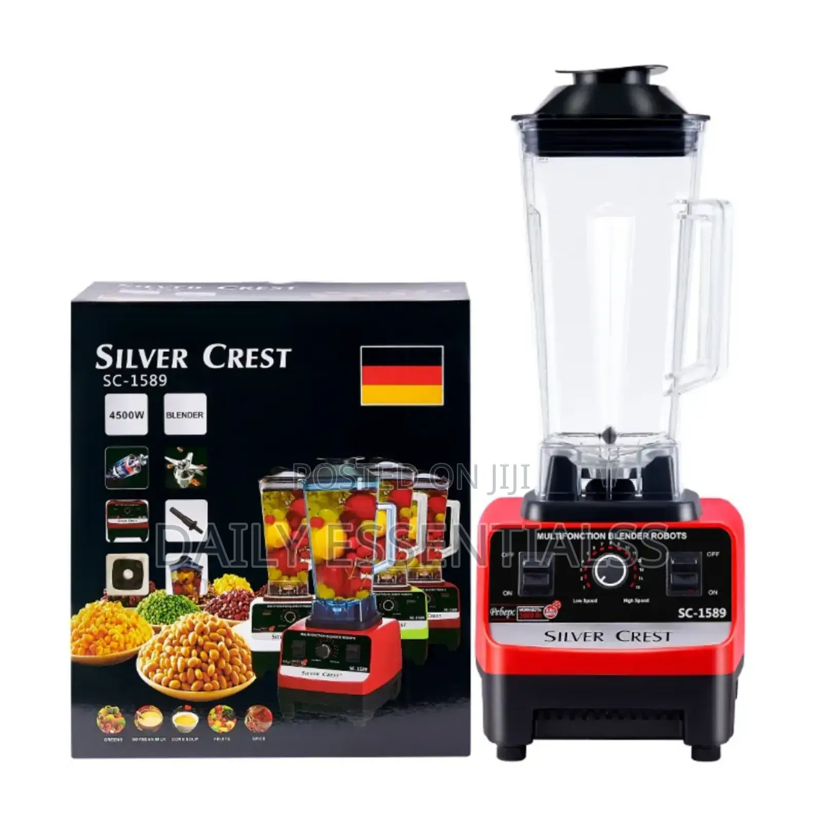 German Silver Crest Electric Blender