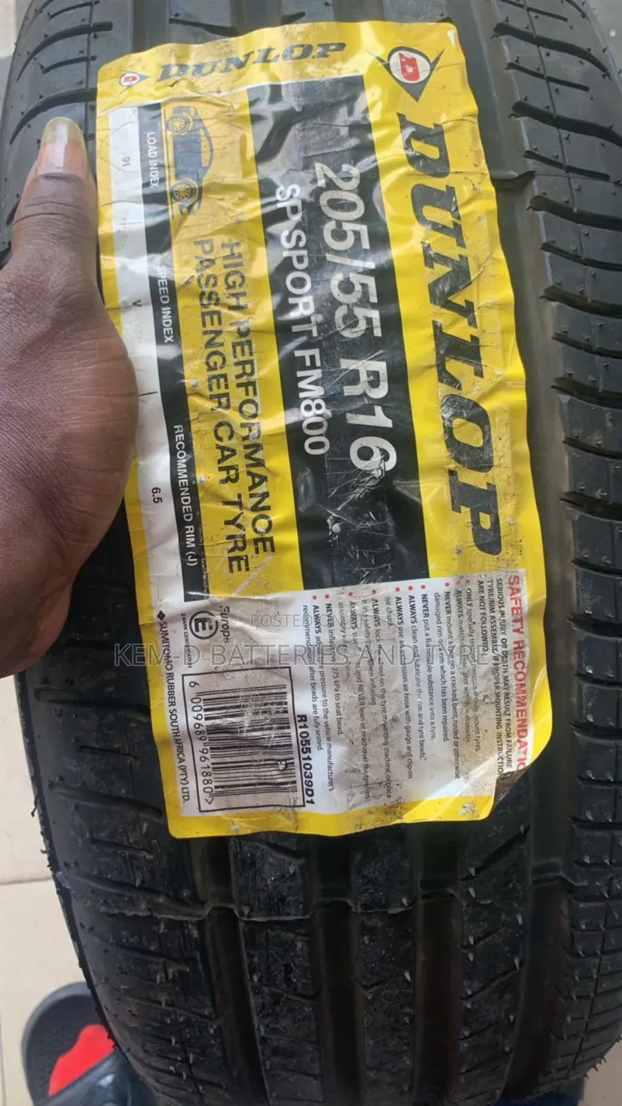 Dunlop Tyres 205/555r16