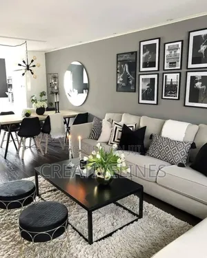 Liing Room Interior Dec