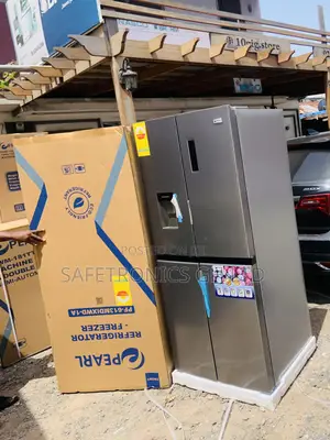 Genuine Smart Pearl Sidebyside 4 Doors Grey Fridge