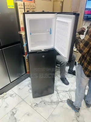 Text Us for Your Pearl Double Door Fridge Grey Color