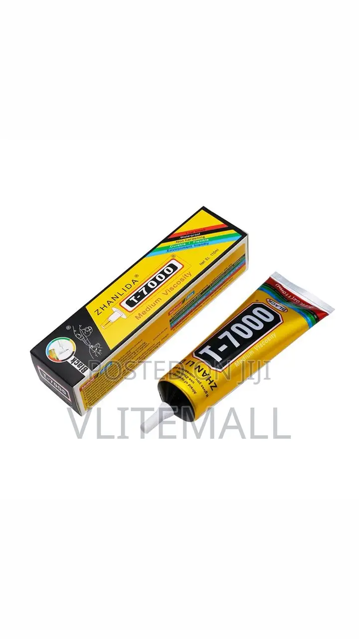 T-7000 Black Color Multipurpose Adhesive Glue (50ml)