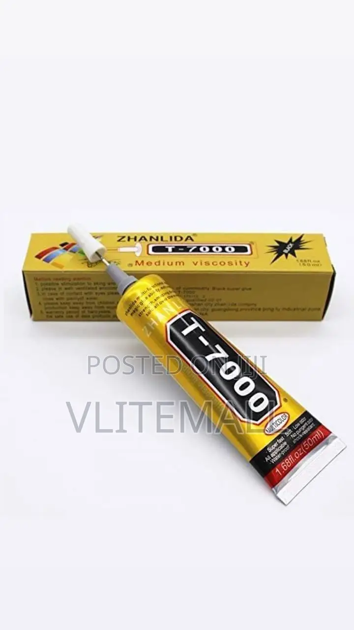 T-7000 Black Color Multipurpose Adhesive Glue (50ml)