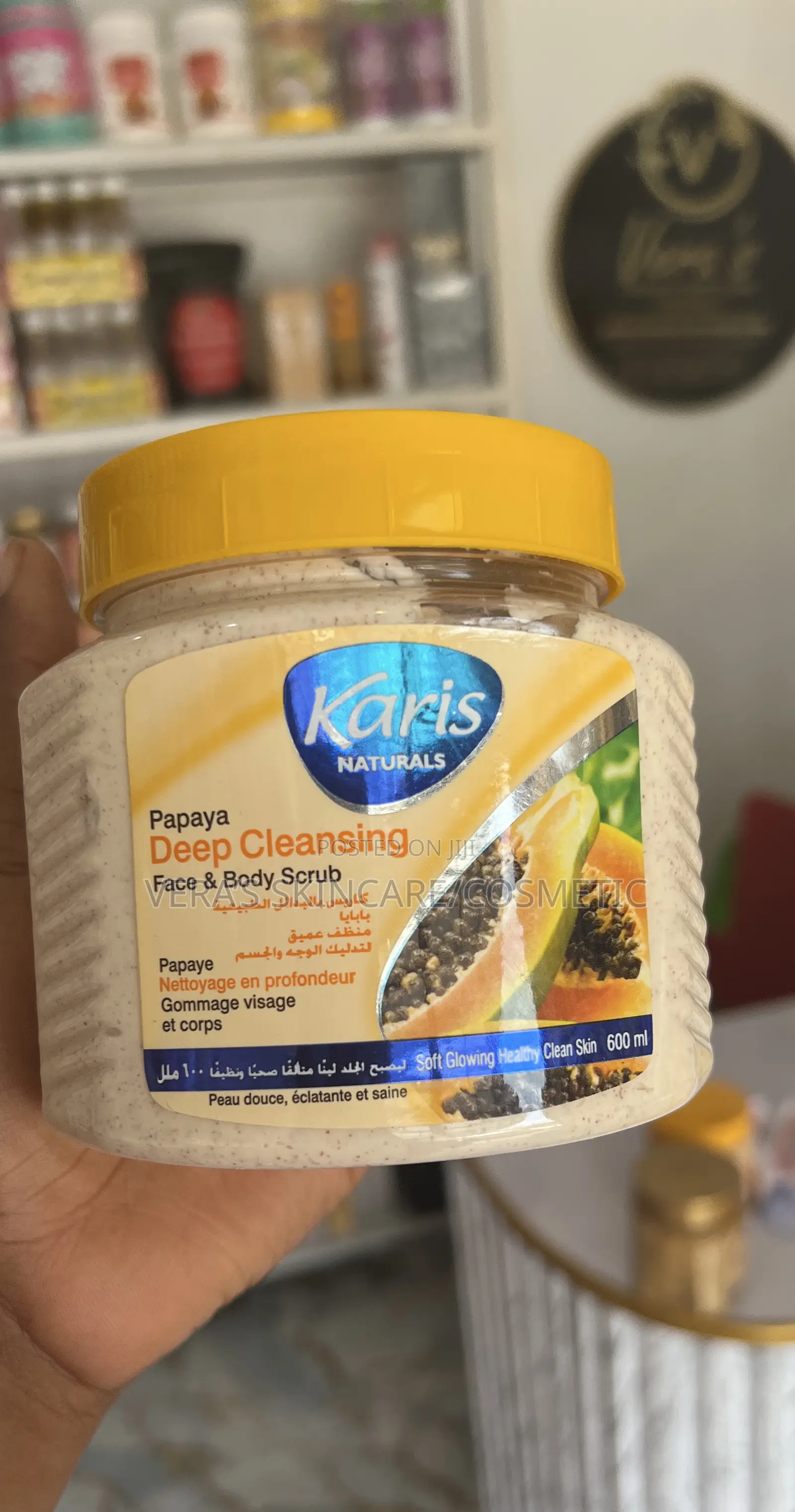 Karis Natural Face And Body Scrub