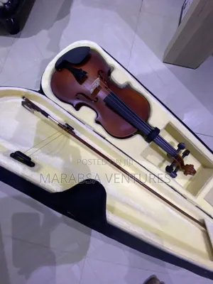 Violin With Hand Case, Bow and Rosin