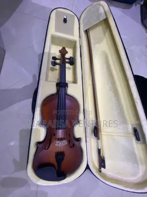 Violin With Hand Case, Bow and Rosin