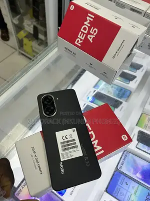 New Xiaomi Redmi A5 4G 128 GB Black