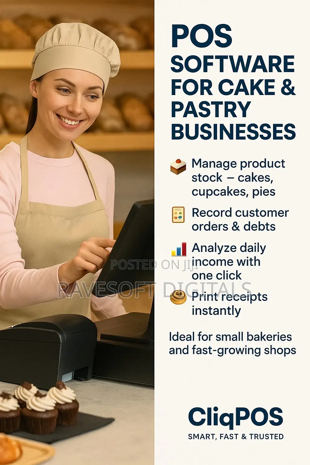 Title:
Pos Software for Cake Pastry Businesses