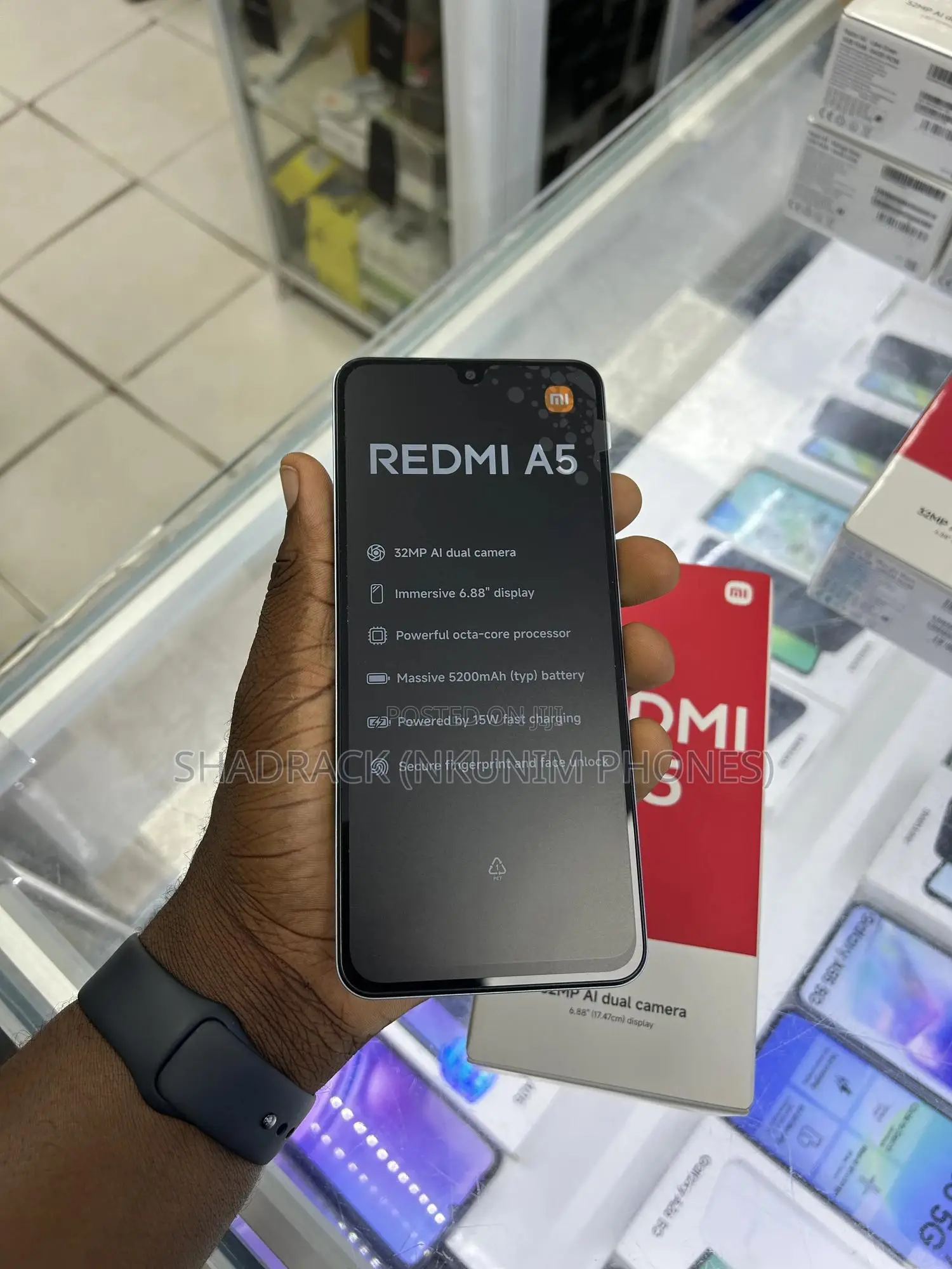 New Xiaomi Redmi A5 4G 64 GB Blue