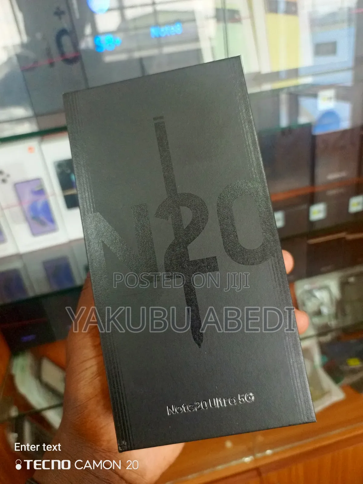 New Samsung Galaxy Note 20 Ultra 128 GB Black