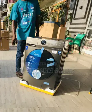 Get Steam Smart Inverter Midea 8kg Fullauto Frontload