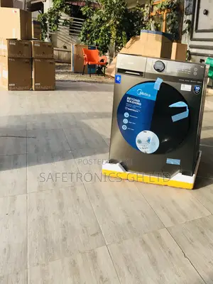 Classic Grey Fullauto 8kg Smart Inverter Midea Frontload