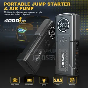 New Emergency 2 in 1 Car Jumpstart Battery and Tyre Pump