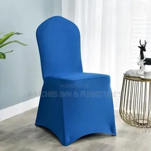Stackable Chair Cover ( Blue Cover )