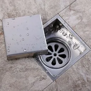 Floor Drains 10cm Silver 555