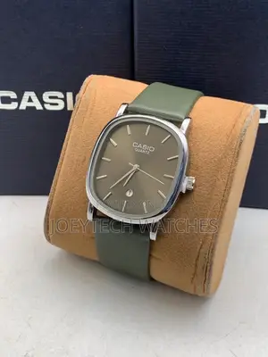 Latest Casio Leather Model Watch